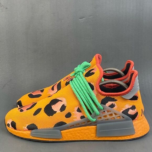 Pharrell x adidas NMD Human Race 'Animal Print' GZ4439 mens athletic sneaker 10 - Picture 3 of 8